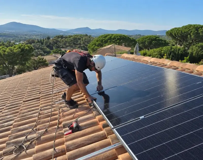 Installateur panneaux solaires Vinsobres — pose photovoltaïque sur toiture