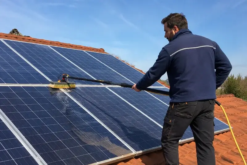 Nettoyage et entretien de panneaux solaires à Vinsobres